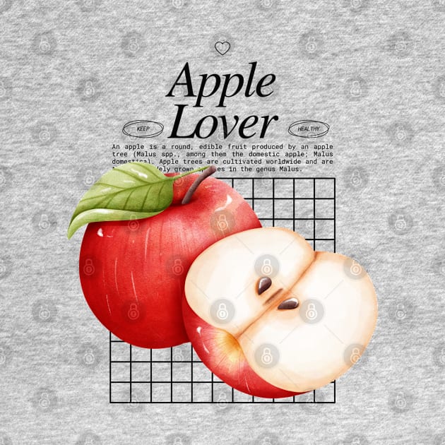 Apple Lover - Fruit Lover Gardener - Malus domestica by Millusti